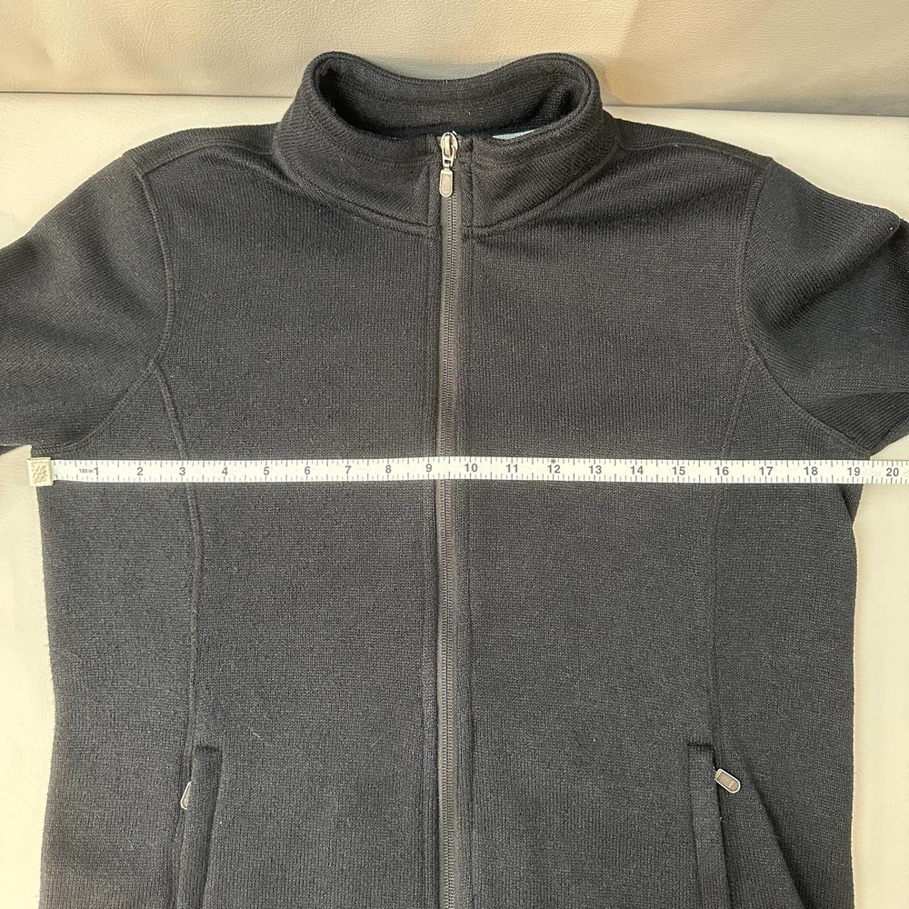 Orvis | Women’s Black Fleece Pullover Jacket, Size M - Picture 8 of 9